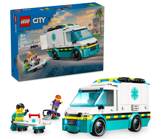 LEGO City 60451 Karetka pogotowia - 1284114 - zdjęcie